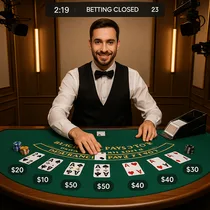 Frumzi - Live Blackjack Game - Real Dealer Casino
